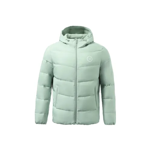 LINING Пуховик Мужской Водяной Серый Зеленый