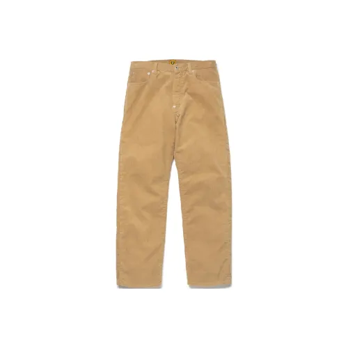 HUMAN MADE FW23 Fall/Winter Collection Брюки карго светло-коричневого цвета унисекс