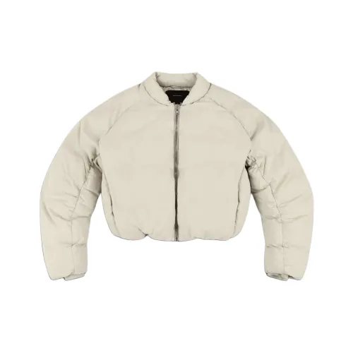 Entire Studios SS24 Хлопковый пуховик унисекс белый