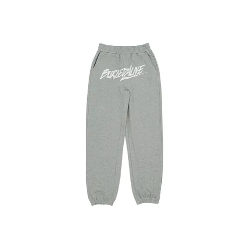 BURIEDALIVE Штаны с манжетами Повседневные штаны Unisex Light Серый