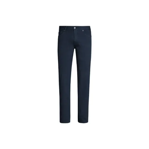 Ermenegildo Zegna Морской синий Мужские Джинсы