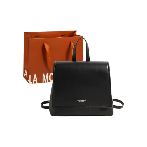 OSOCE ПУ (полиуретан) Рюкзак Женские Черный Кофейный