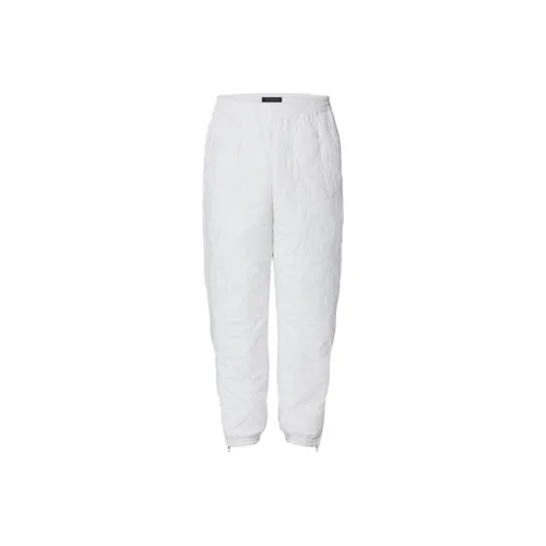 LOUIS VUITTON Вязаные тренировочные брюки мужской белый