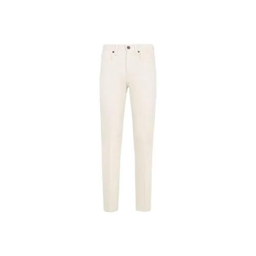 FENDI Белый Мужской Джинсы