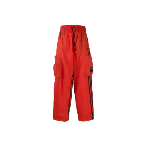 Y 3 Orange Men's Knitted Training Pants Y 3 Апельсиновые мужские вязаные тренировочные штаны