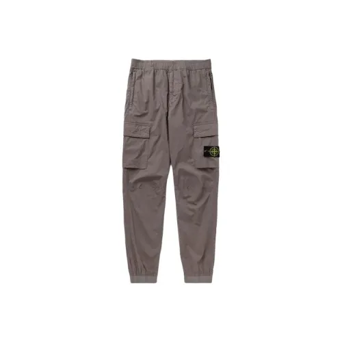 Stone Island SS24 Карго Брюки Мужские Серый Голубь