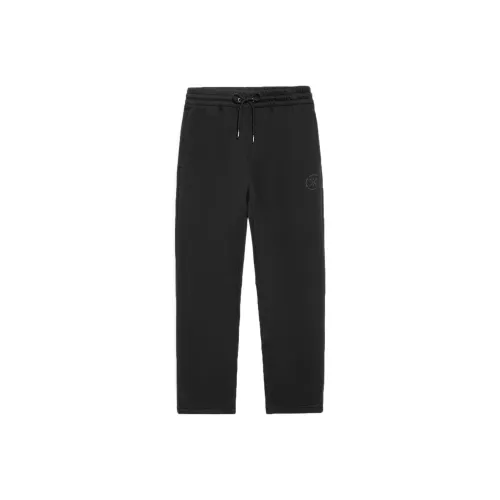 Подкладка Wade Collection Вязаные Тренировочные Брюки Мужские Черные