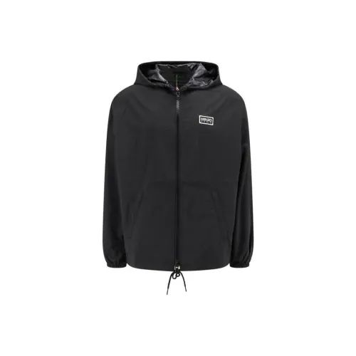 KENZO Мужские черные куртки