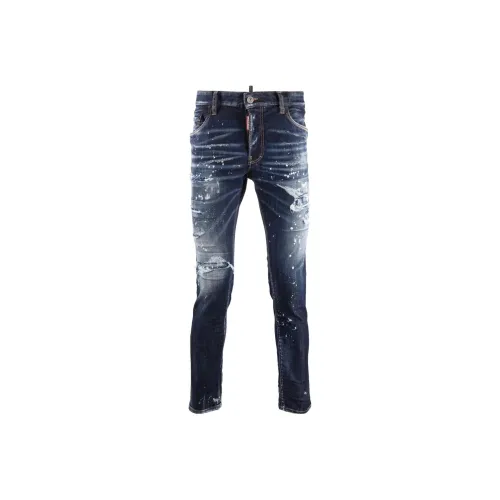 DSQUARED 2 Blue Men's Jeans DSQUARED 2 Синий Мужской Джинсы
