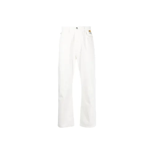 RHUDE Белый Мужской Джинсы