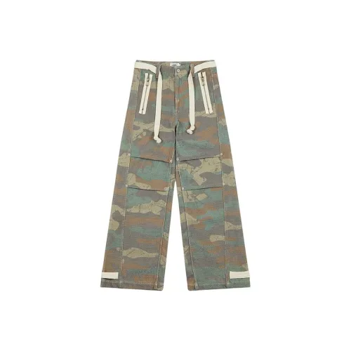 GOOD BAI Series 916 SS24 Карго Брюки Унисекс Камуфляж