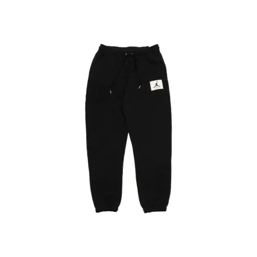 JORDAN Черные Мужские Вязаные Спортивные Штаны