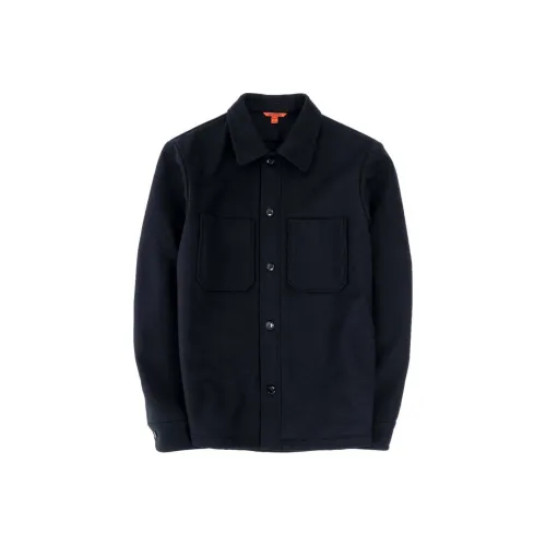 Barena SS24 Куртки и Пальто Мужской Морской Синий