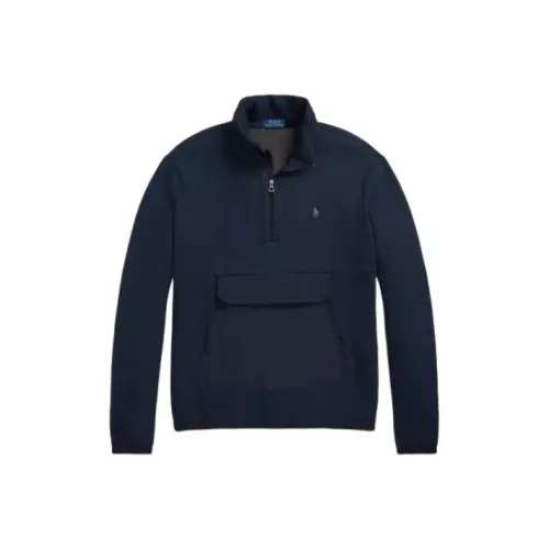 Polo Ralph Lauren Hybrid С капюшоном Anorak Куртки Пальто Мужской Морской синий