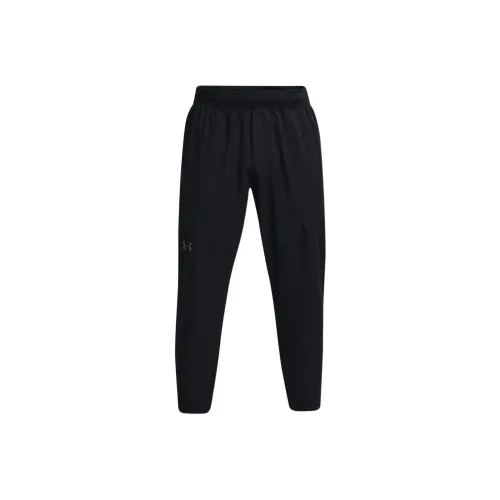 Under Armour Unstoppable Черные Мужские Вязаные Тренировочные Штаны