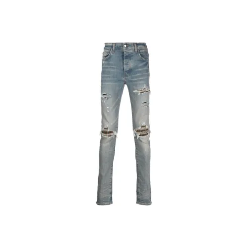 AMIRI Men's Blue Jeans AMIRI Мужские синие джинсы