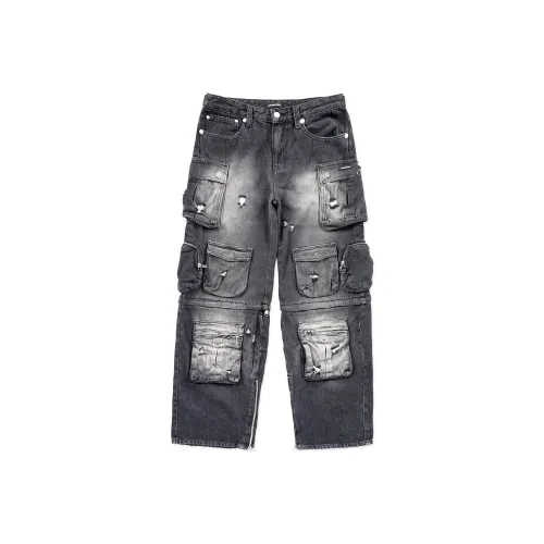 BADBLOOD FW23 Карго Брюки Унисекс Черный