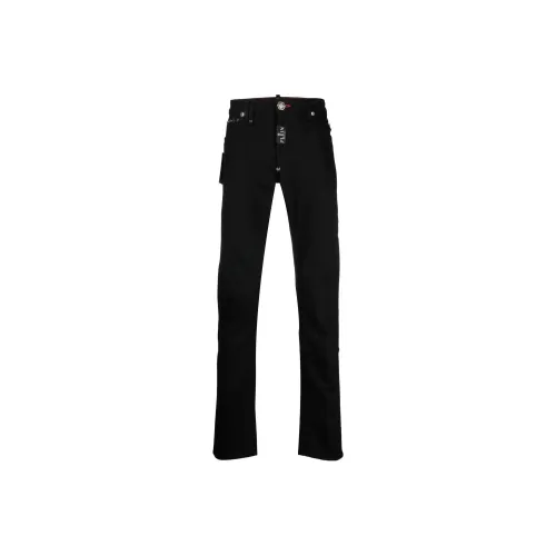 PHILIPP PLEIN Черные Мужские Джинсы
