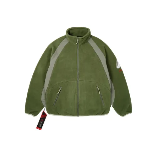 PALACE SS24 Polartec Duo Fleece Jacket Куртки и Пальто Унисекс Зеленый