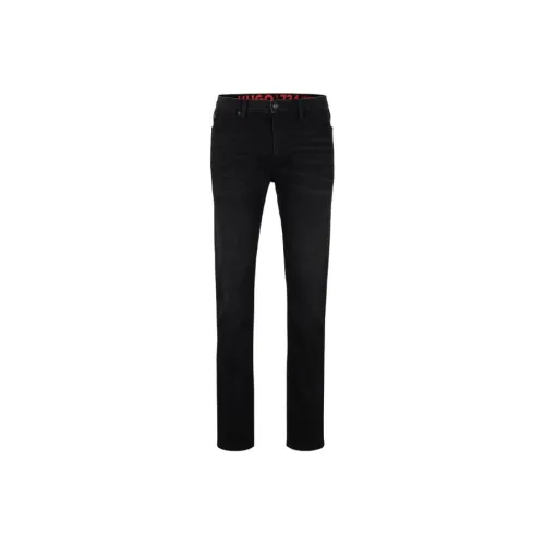 Hugo Boss Черные Мужские Джинсы