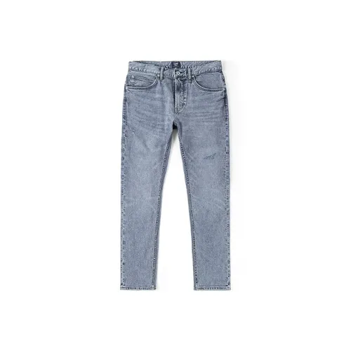 Мужские джинсы Lee co-branded модели светло-синие