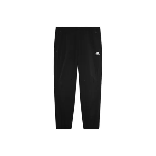 New Balance Черные Унисекс Вязаные Тренировочные Брюки