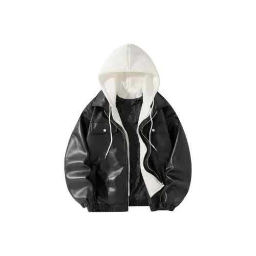 YATSI Унисекс Кожаные Куртки