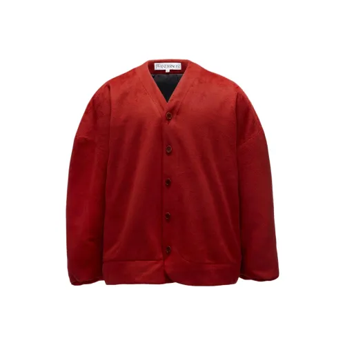 JW Anderson SS24 Хлопковый пуховик Мужской Красный