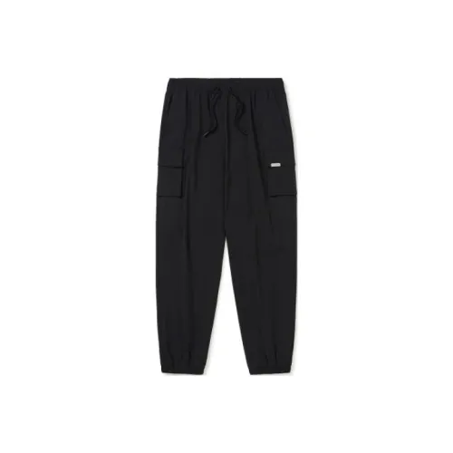 SNOW PEAK Карго Брюки Мужские Черные