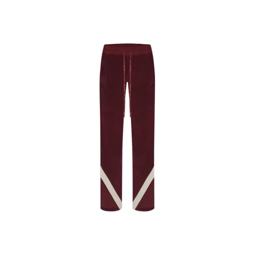 RHUDE Каштановые Мужские Вязаные Спортивные Штаны