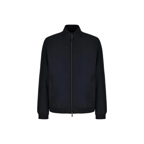 Canali Мужские синие куртки