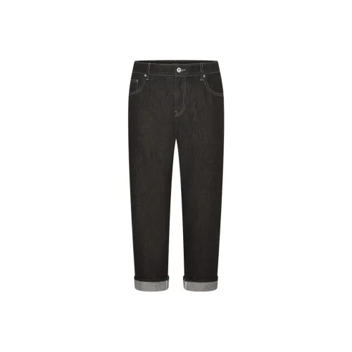 URBAN REVIVO Мужские Черные Джинсы