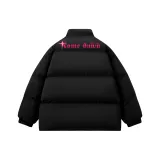 Чёрный (розовый логотип)