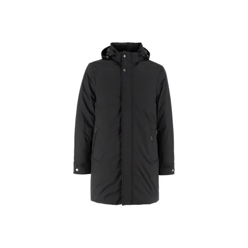 Moorer Куртки и Пальто Мужской Черный