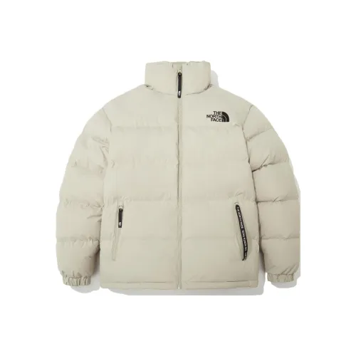 The North Face Хлопковый пуховик Зимний Мужской Светлый Бежевый