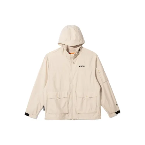 New Era SS24 Куртки Пальто Мужской Айвори