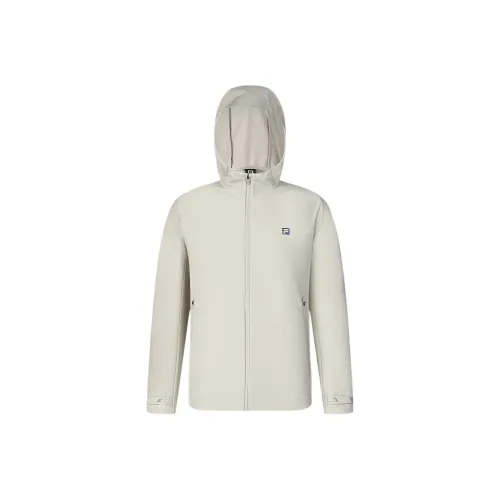 FILA Куртки и Пальто Мужской Флис с Подкладкой Серый