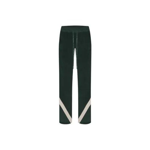 RHUDE Зеленые Мужские Вязаные Спортивные Штаны