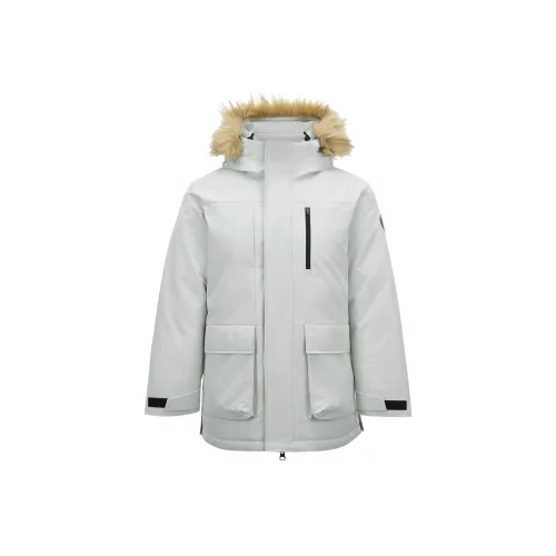 Skechers Пуховик Унисекс Фиолетовый Серый