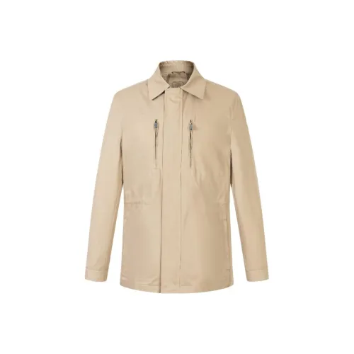 CORNELIANI Куртки и Пальто Мужской Хаки