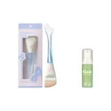 Двухкомпонентный комплект: Рыбка, Ласточкин хвост, Плоская подошва, Тональная основа, Щетка + Промытый мусс, 50 мл