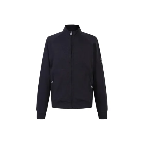 Corneliani FW24 Куртки и Пальто Мужской Темно-синий Синий