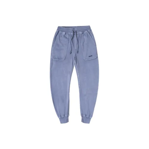 DIADORA Штаны с манжетами Тренировочные штаны Унисекс Небесно-голубой