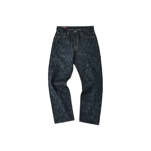 KORAKUBLUE Джинсы Унисекс Lychee Wave Blue