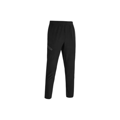 Under Armour Черные Мужские Вязаные Тренировочные Штаны
