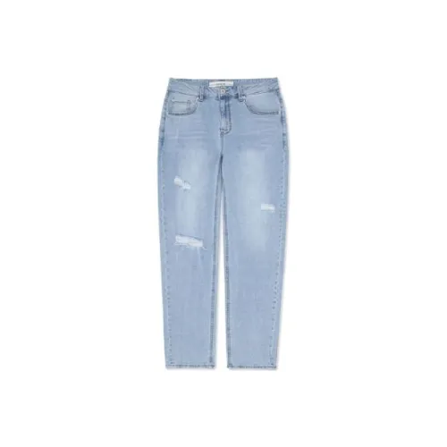 GUESS Light Blue Men's Jeans GUESS Светло-голубые мужские джинсы