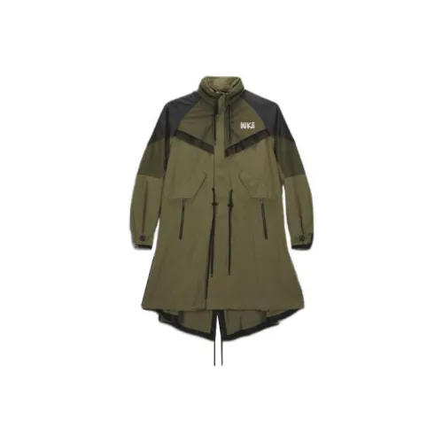 Nike x Sacai Тренчкот Унисекс Армейский зеленый