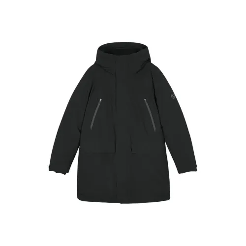 Skechers Пуховик Мужской Полночный Черный