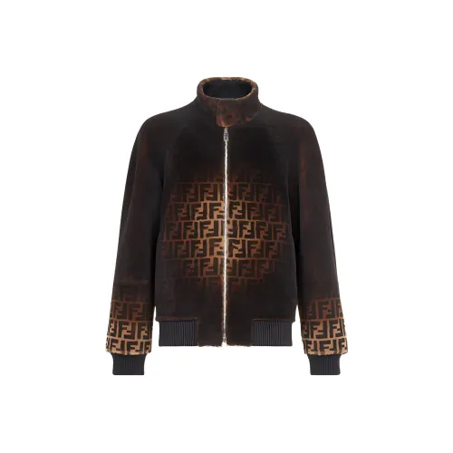 Fendi Коричневый Мужской Мех