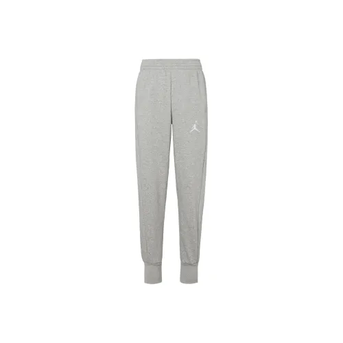 Jordan Flight Серые Мужские Вязаные Тренировочные Штаны